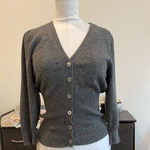 Vince grey cashmere xs cardigan